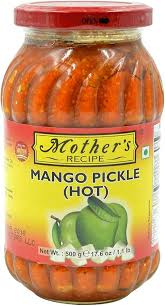 MOTHERS MANGO PICKLE HOT 500 GM