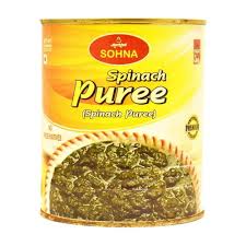 SOHNA SPINACH PUREE 800 GM