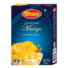 SHAN CUSTARD POWDER 200GM MANGO