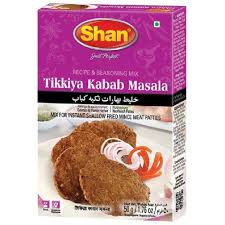 SHAN TIKKIYA KABAB MASALA 50GM